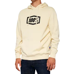 100% Icon Pullover Hoodie - Chalk - Large 20029-00007