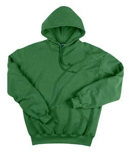 1254 Badger Adult Blended Hooded Sweatshirt Kelly Green