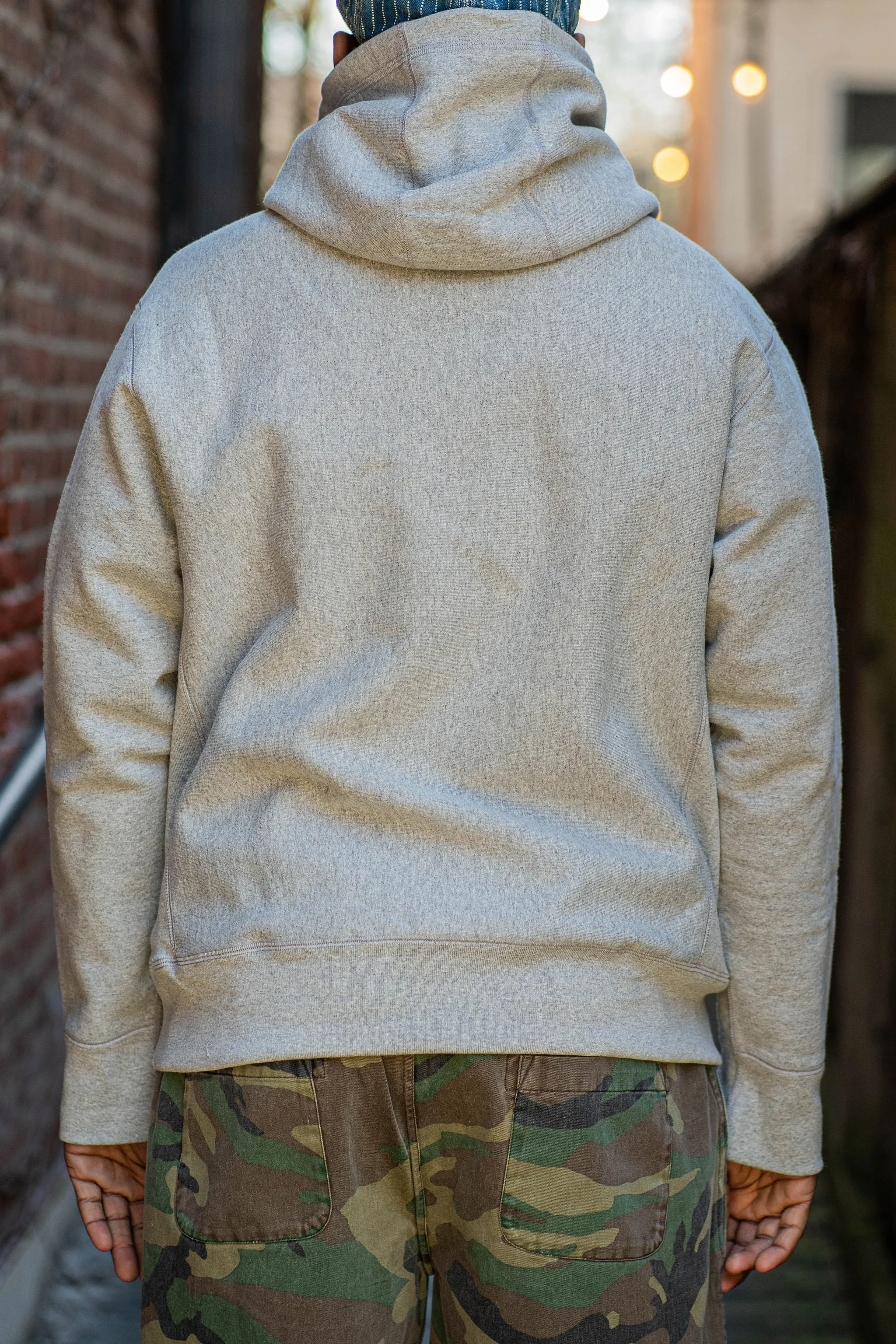 3sixteen Heavyweight Pullover Hoody - Grey