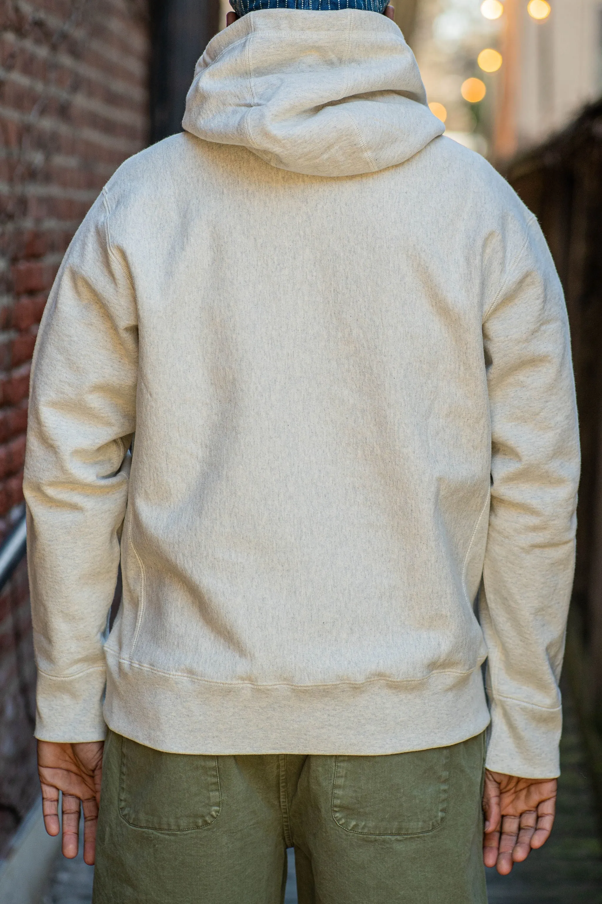 3sixteen Heavyweight Pullover Hoody - Oatmeal