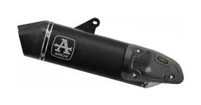 72504VAN Arrow Veloce Homologated Slip-on, Dark for Triumph Tiger 900 20-25