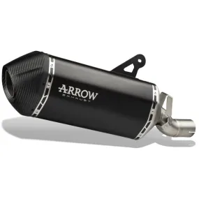 72511SKN Arrow  Sonora Slip-on Exhaust, Titanium Dark for Suzuki V-Strom 800DE 2023-2025