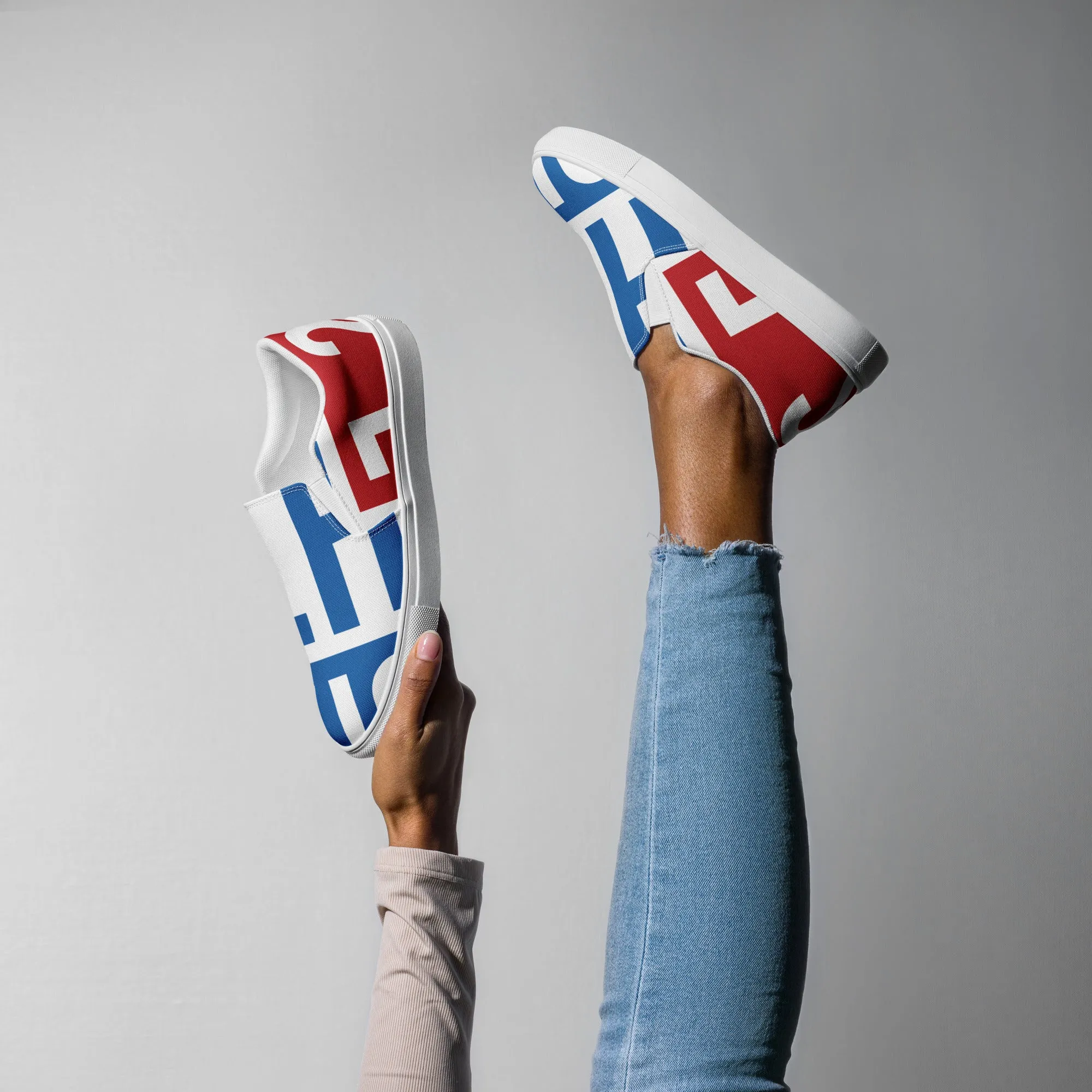 AFRICA ON THE RISE Women’s Slip-On Canvas Shoes
