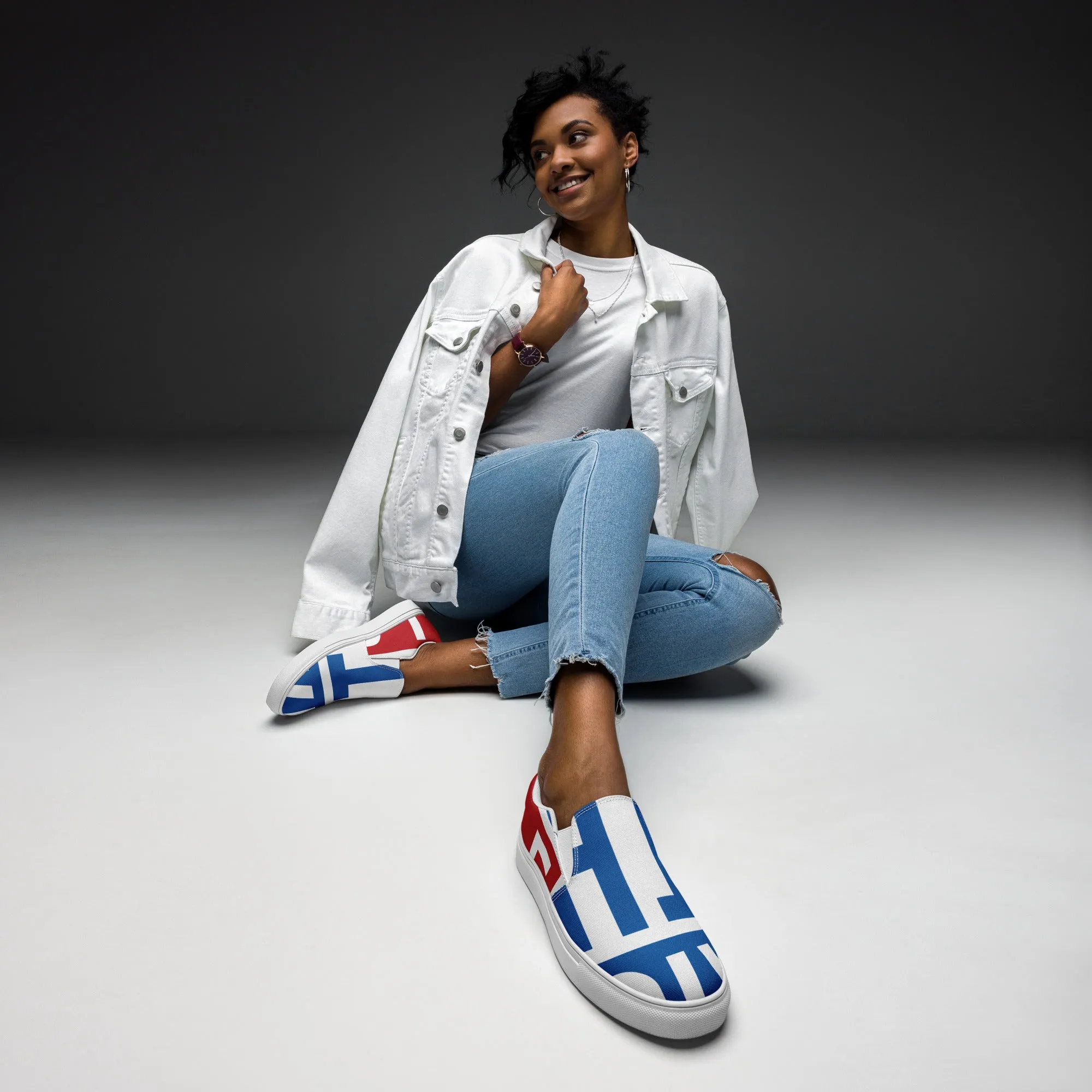 AFRICA ON THE RISE Women’s Slip-On Canvas Shoes