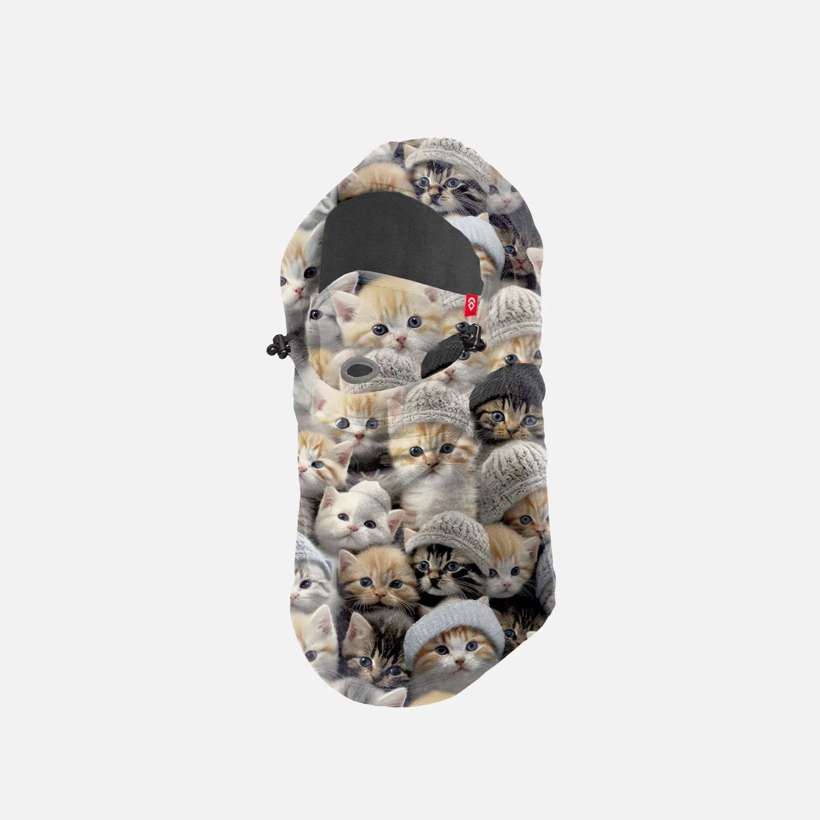 Airhole Junior Milk Fleece Airhood - Kitties