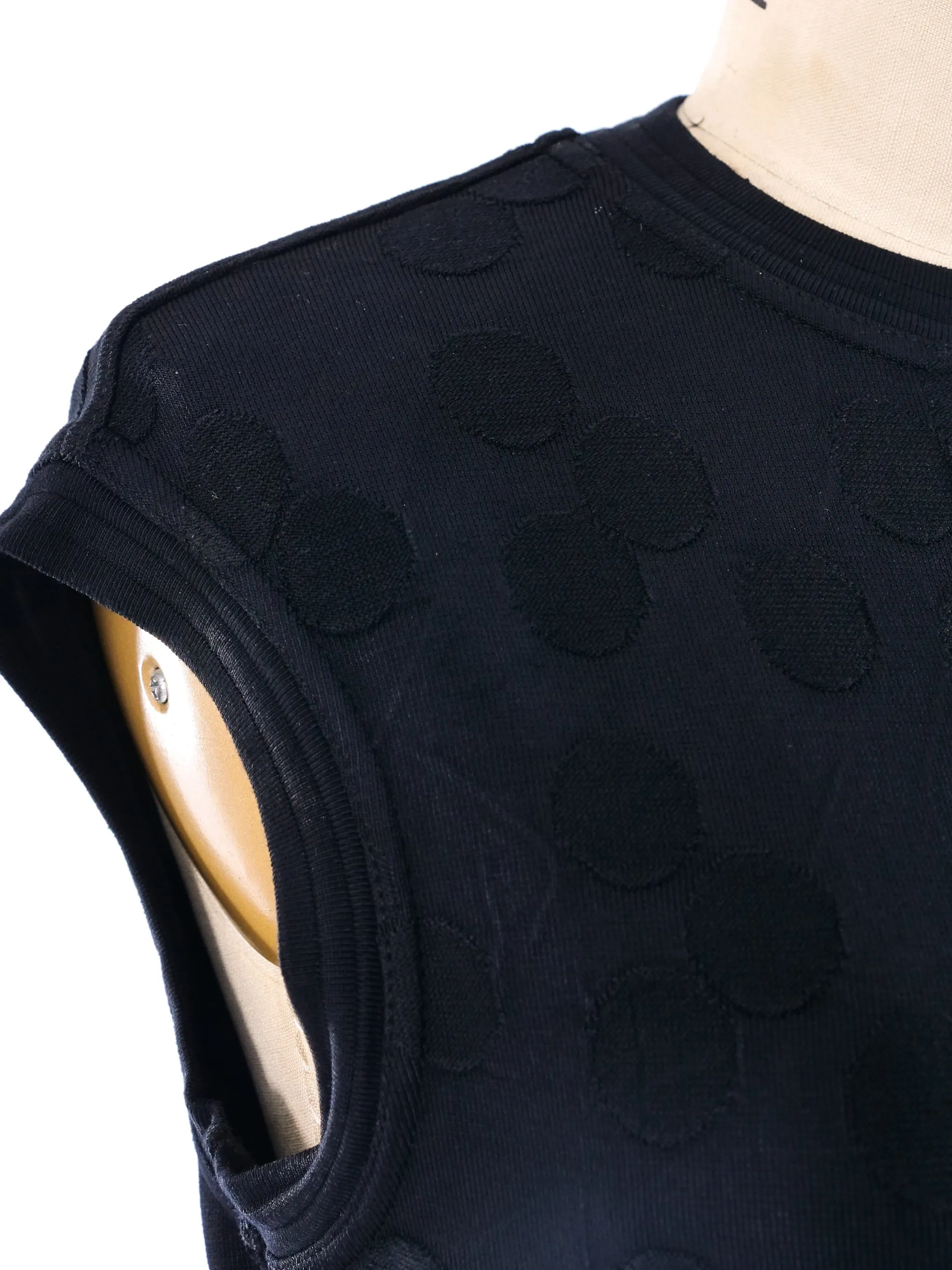 Alaia Dotted Knit Mini Dress