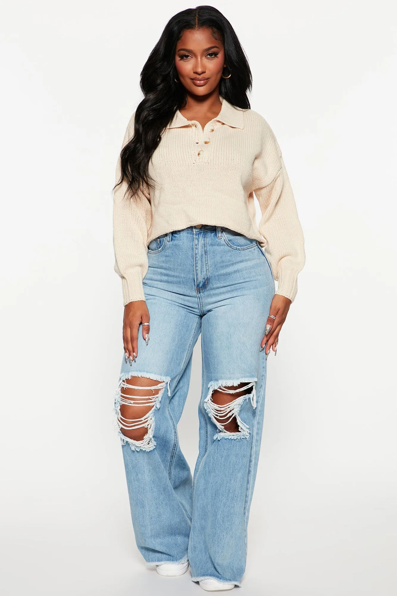 All Mine Sweater - Cream
