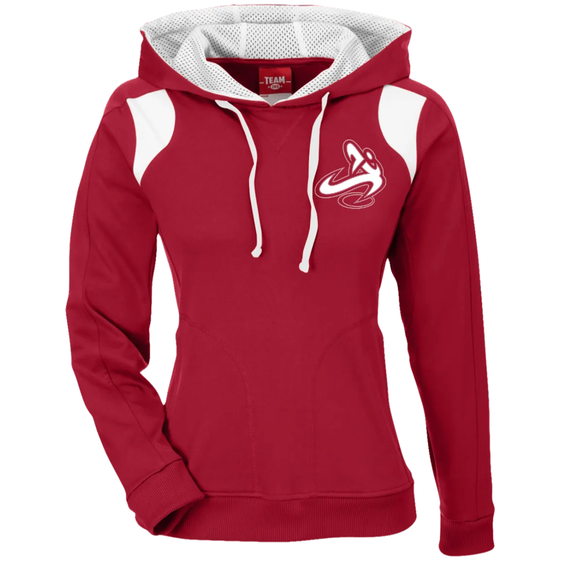 Athletic Apparatus Women's Colorblock Poly Hoodie