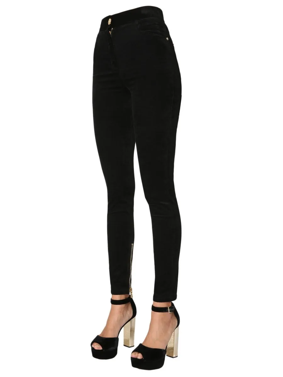 Balmain Fitted High-Waist Pants