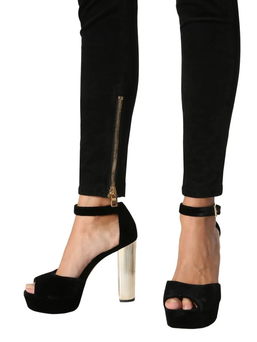 Balmain Fitted High-Waist Pants
