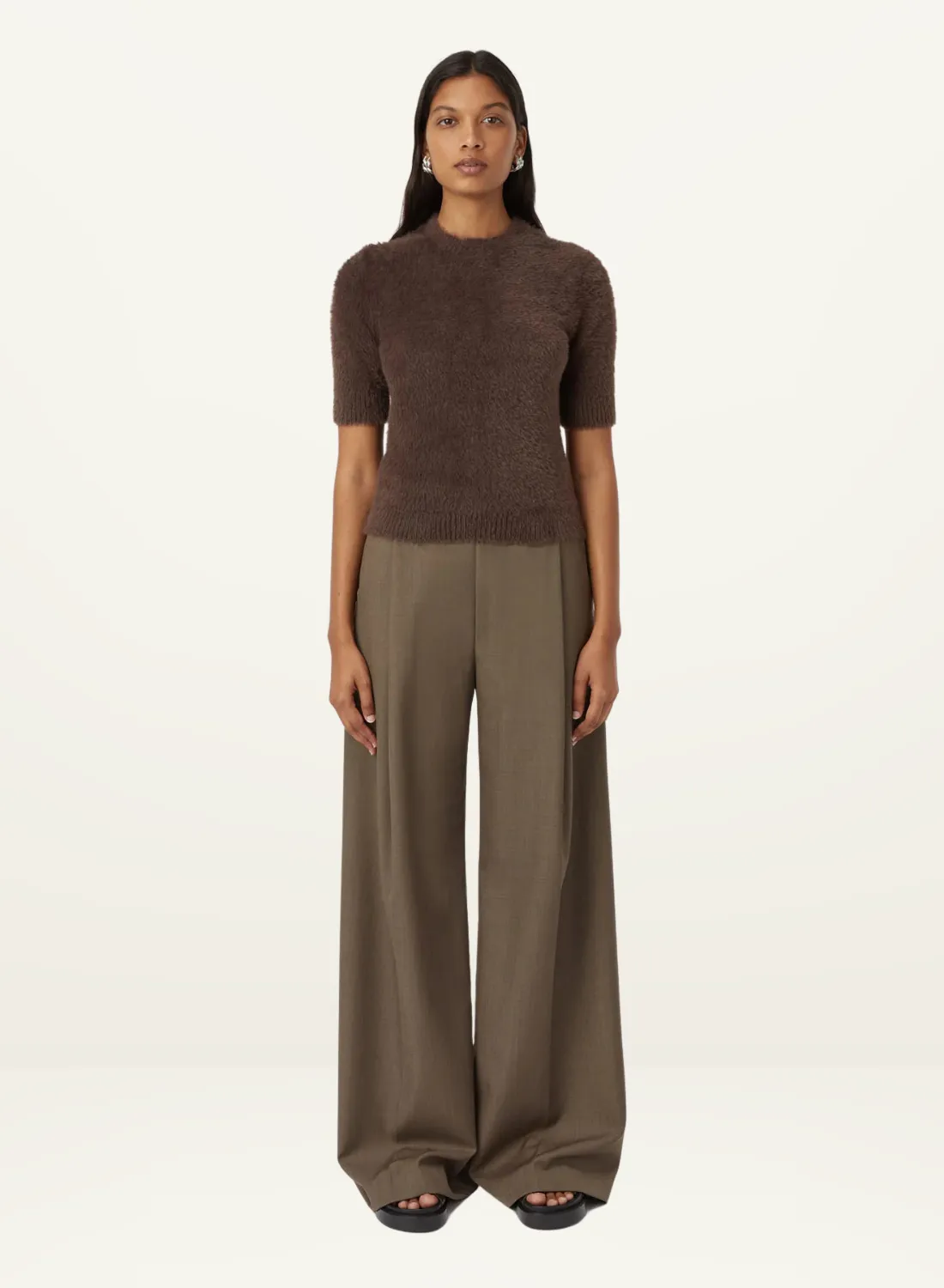 Camilla and Marc Maxime Top In DUSTY BROWN