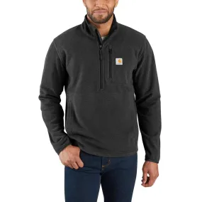 CARHARTT DALTON HALF-ZIP FLEECE JACKET BLACK HEATHER 103831