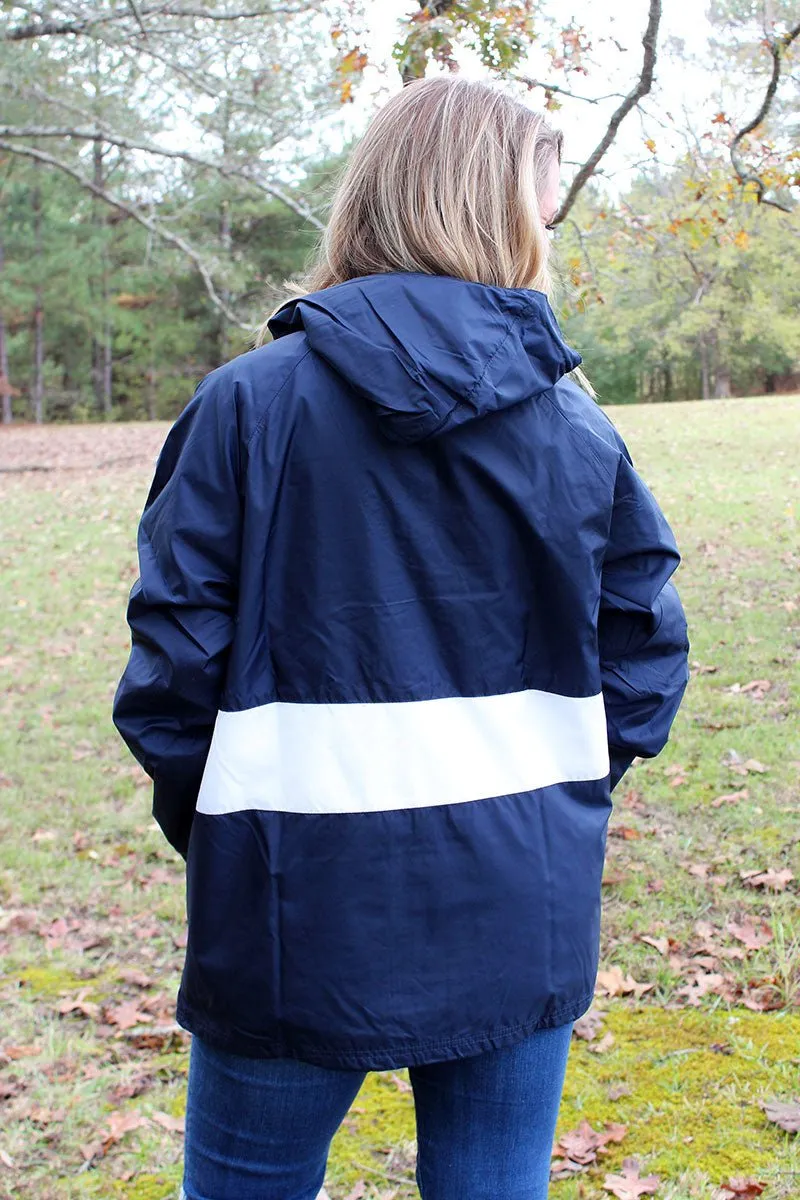 Charles River Classic Striped Pullover, Navy and White (Wholesale Pricing N/A)