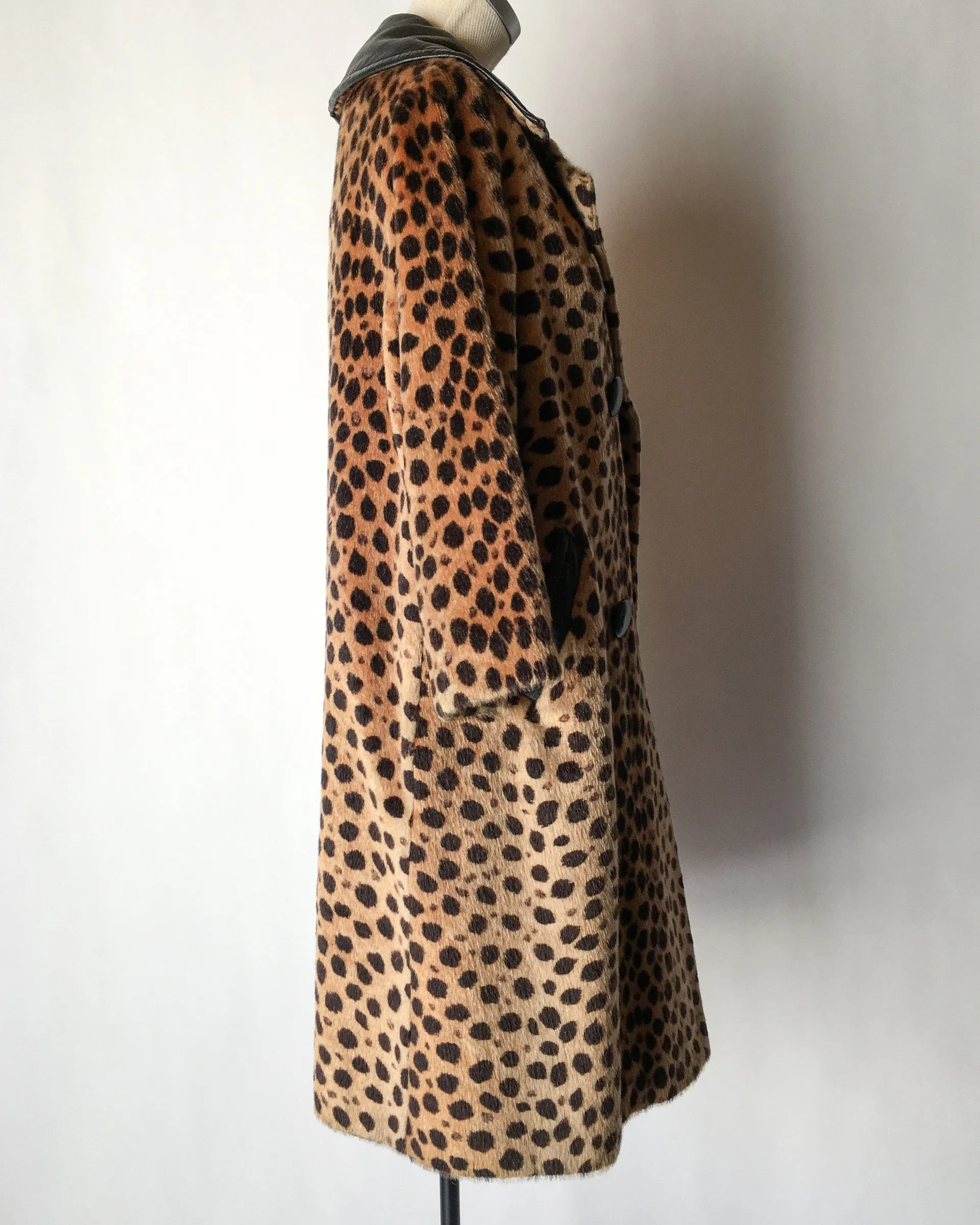 Cheetah Print Coat