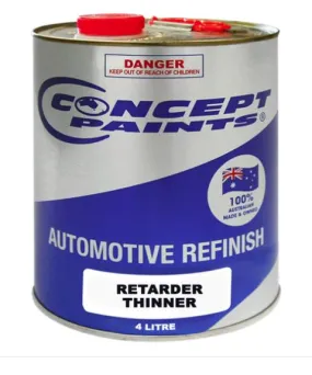 Concept 810 Acrylic Lacquer Retarder Thinner 4 Litre
