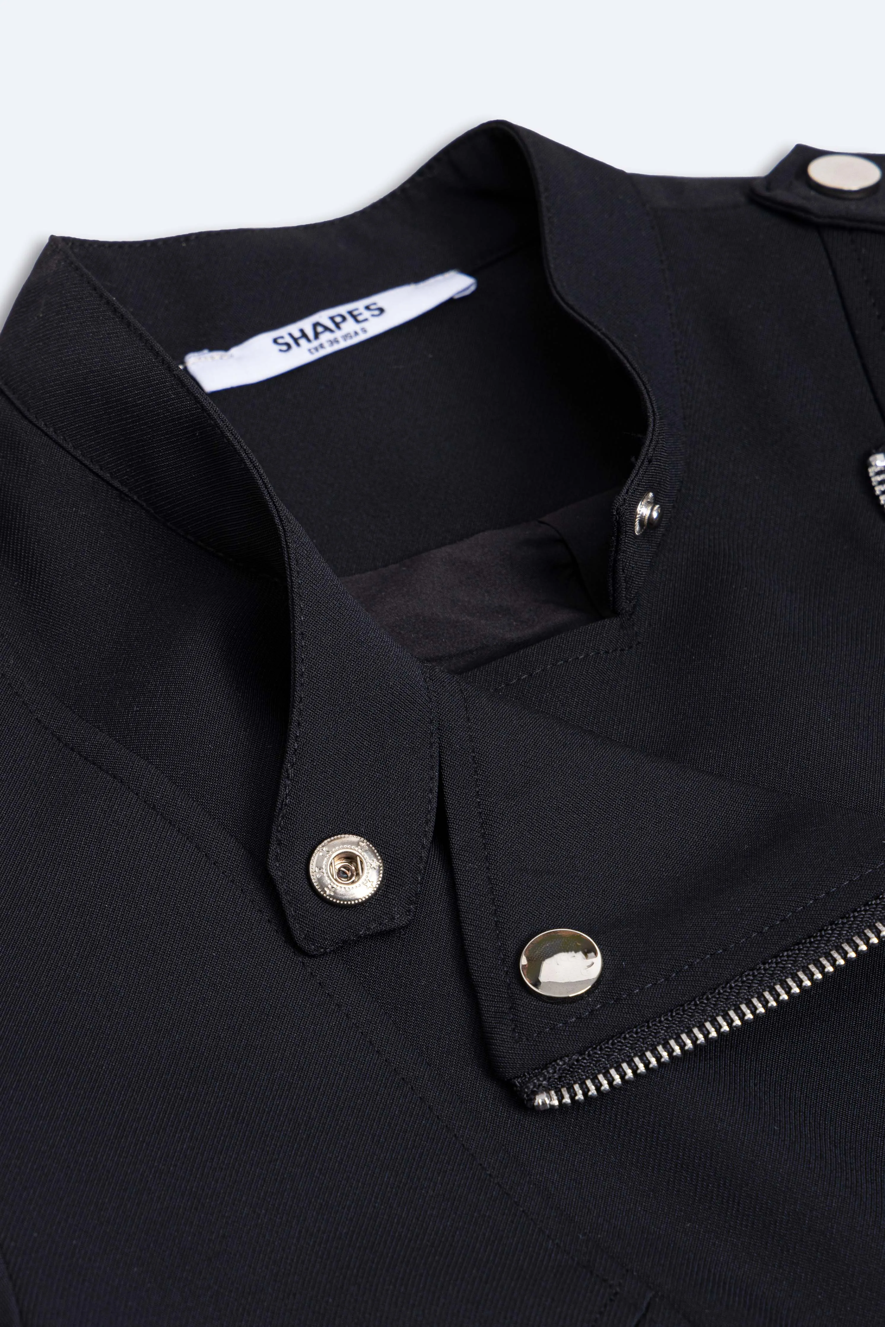CROPPED BIKER JACKET