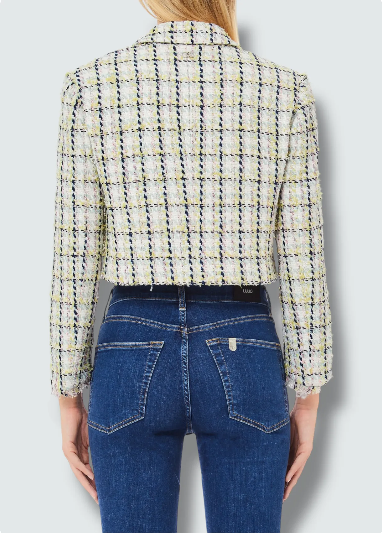 CROPPED BOUCLE JACKET