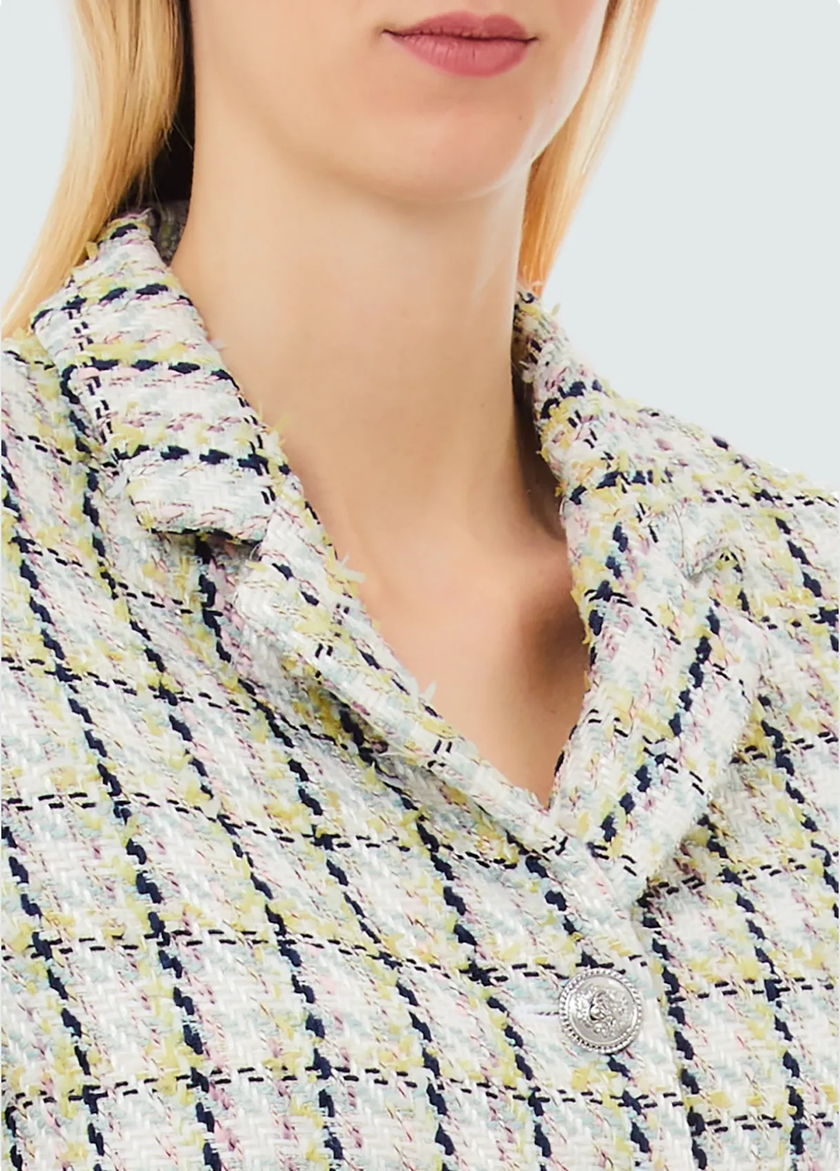 CROPPED BOUCLE JACKET