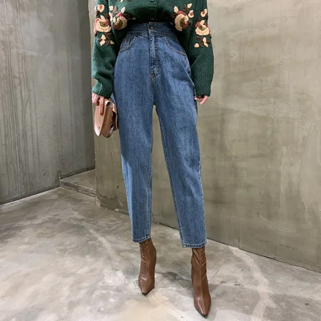 Deena High Waist Trousers