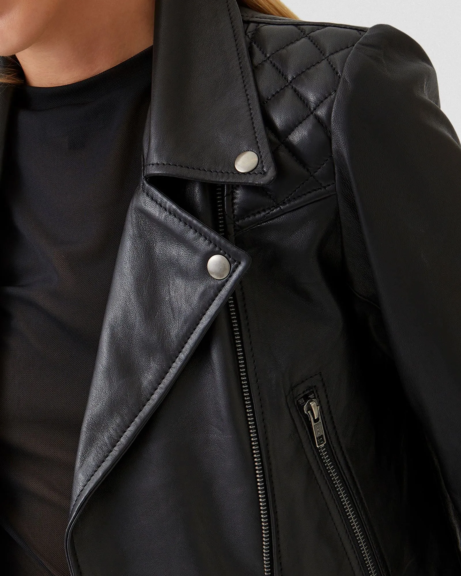 Emma Biker Leather Jacket