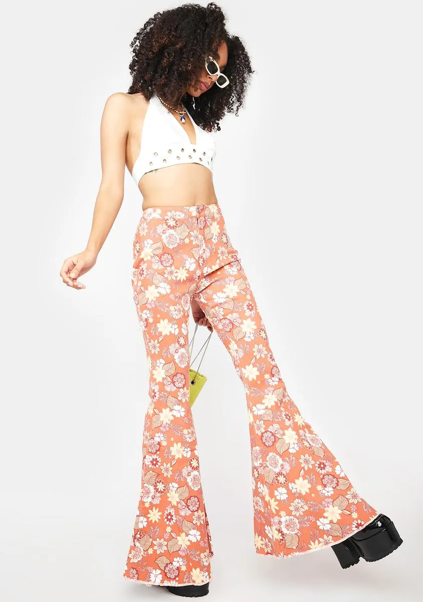 Feeling Groovy Bell Bottom Pants