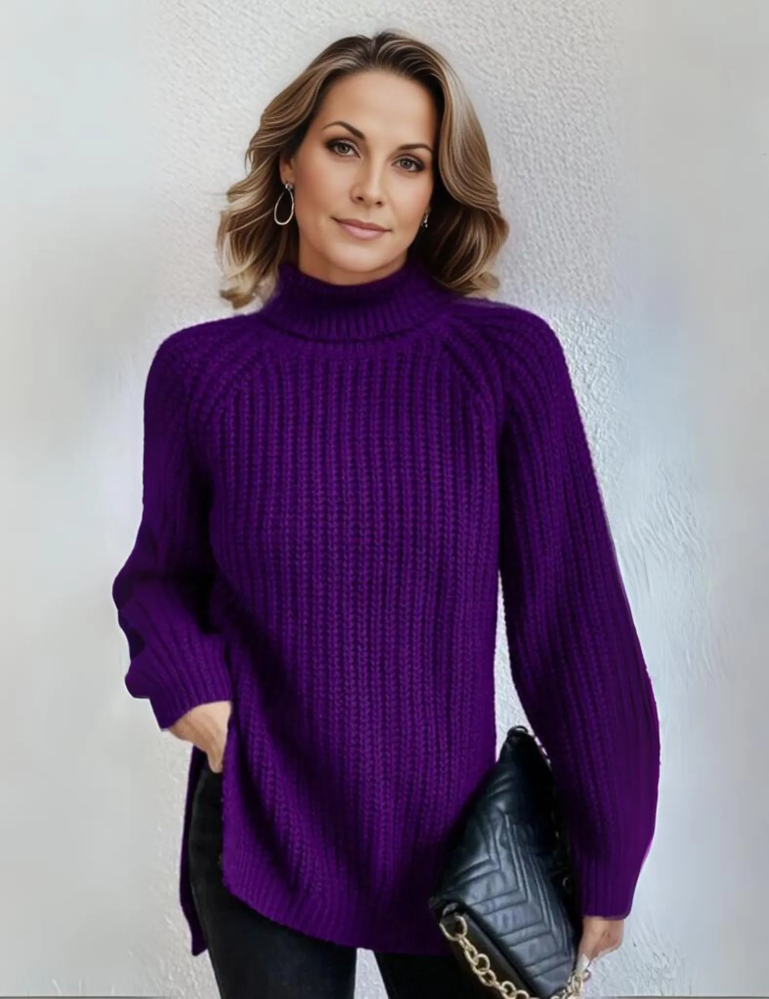 Gabriella Pullover |  Elegante Rollkragenpullover für Frauen