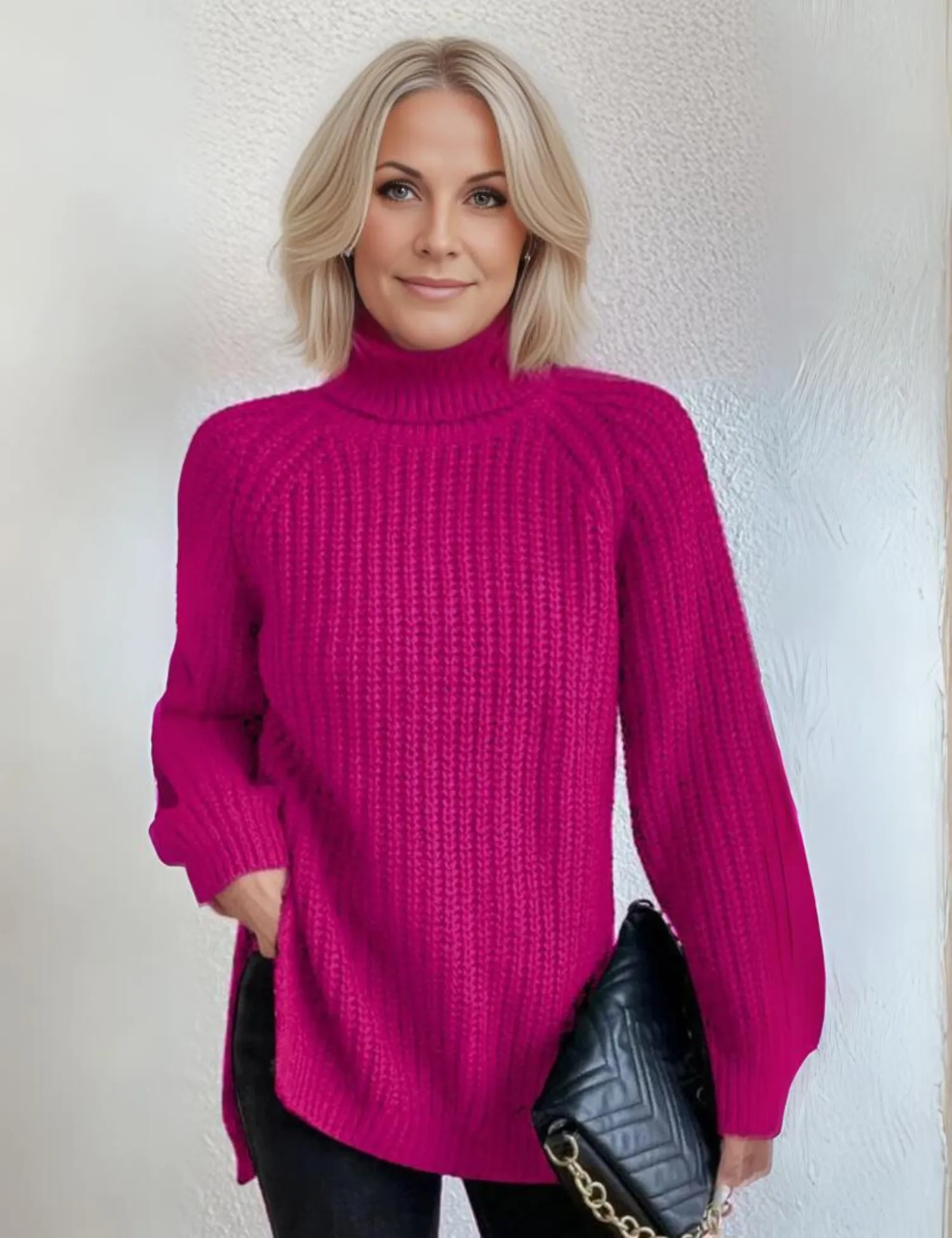 Gabriella Pullover |  Elegante Rollkragenpullover für Frauen