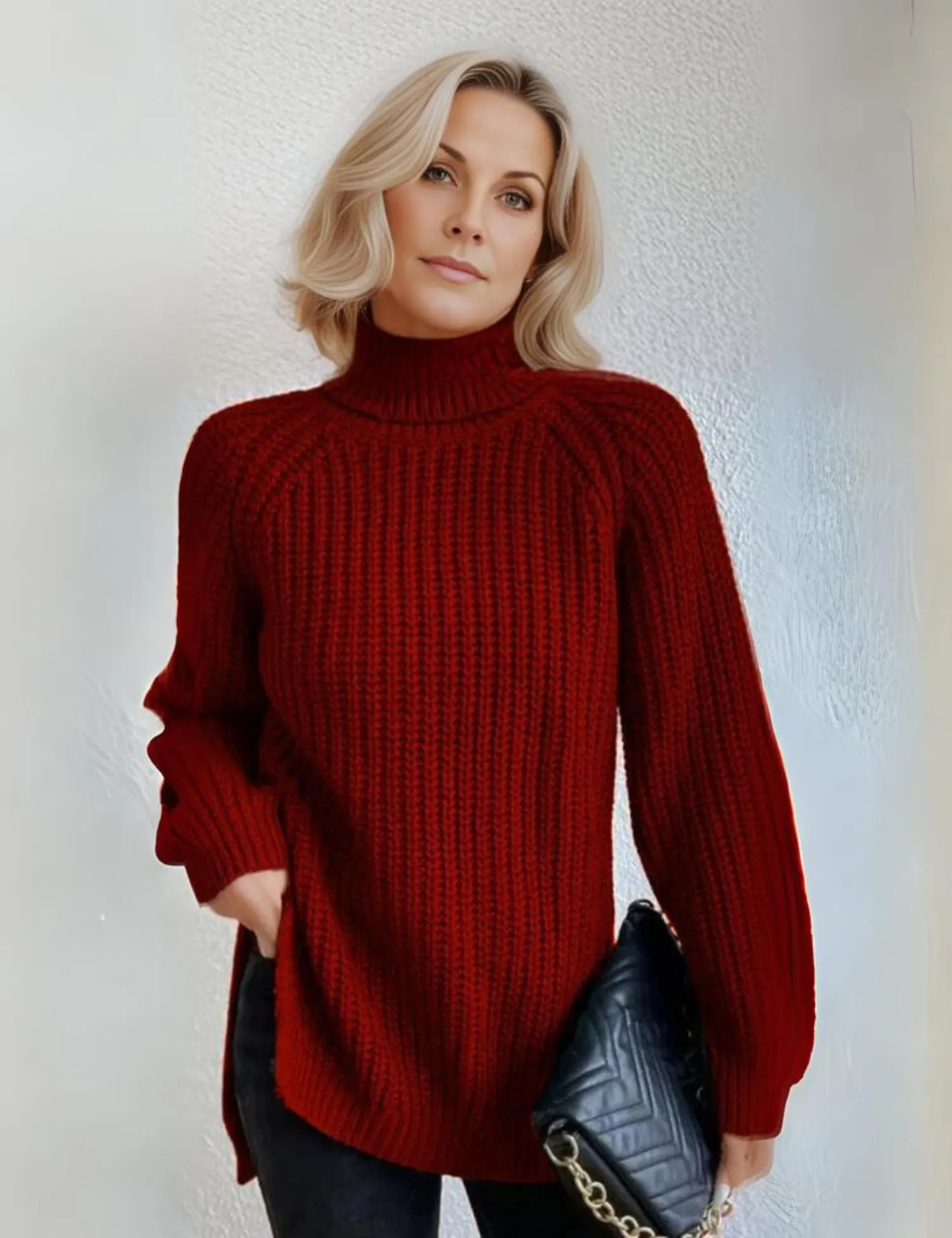 Gabriella Pullover |  Elegante Rollkragenpullover für Frauen