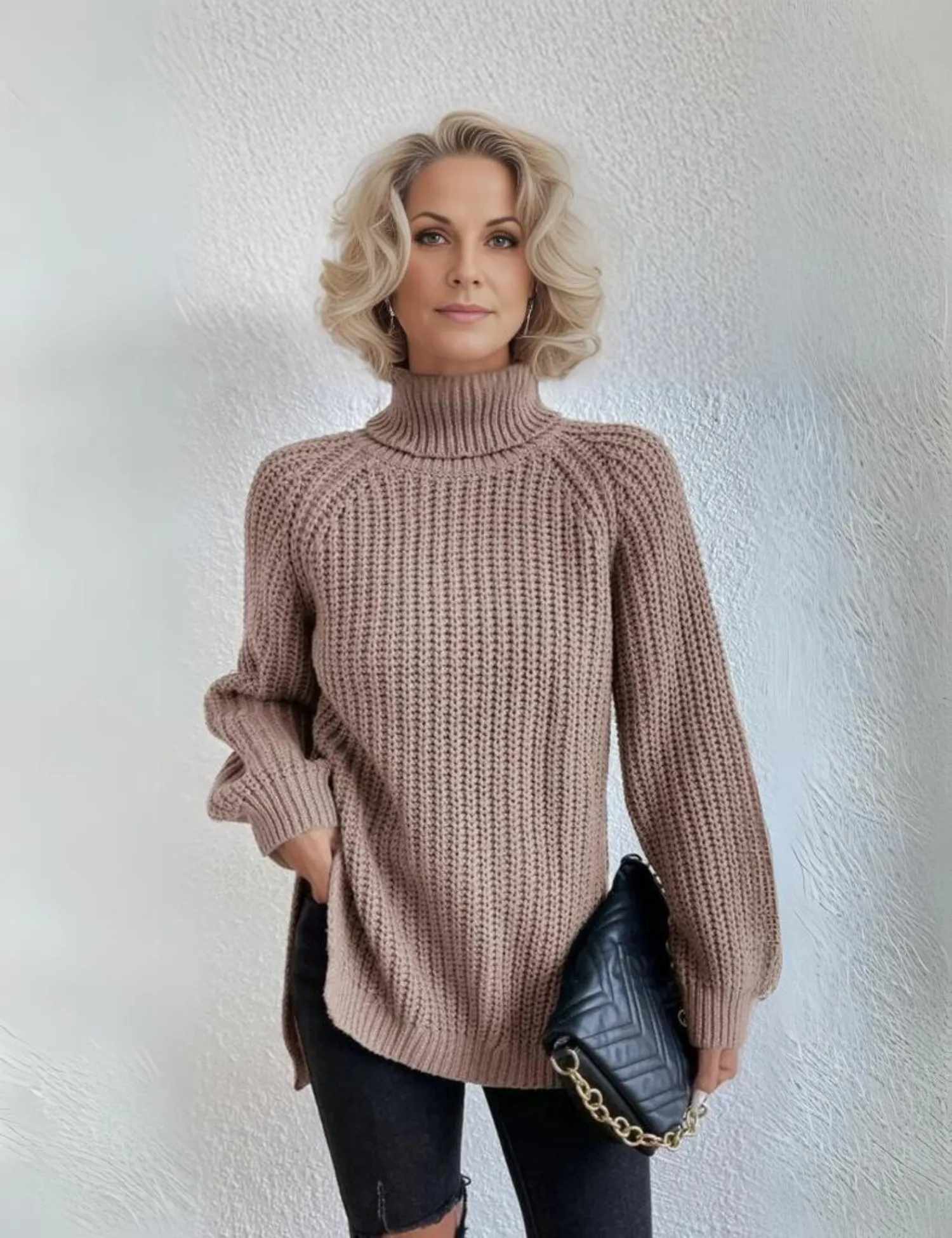 Gabriella Pullover |  Elegante Rollkragenpullover für Frauen