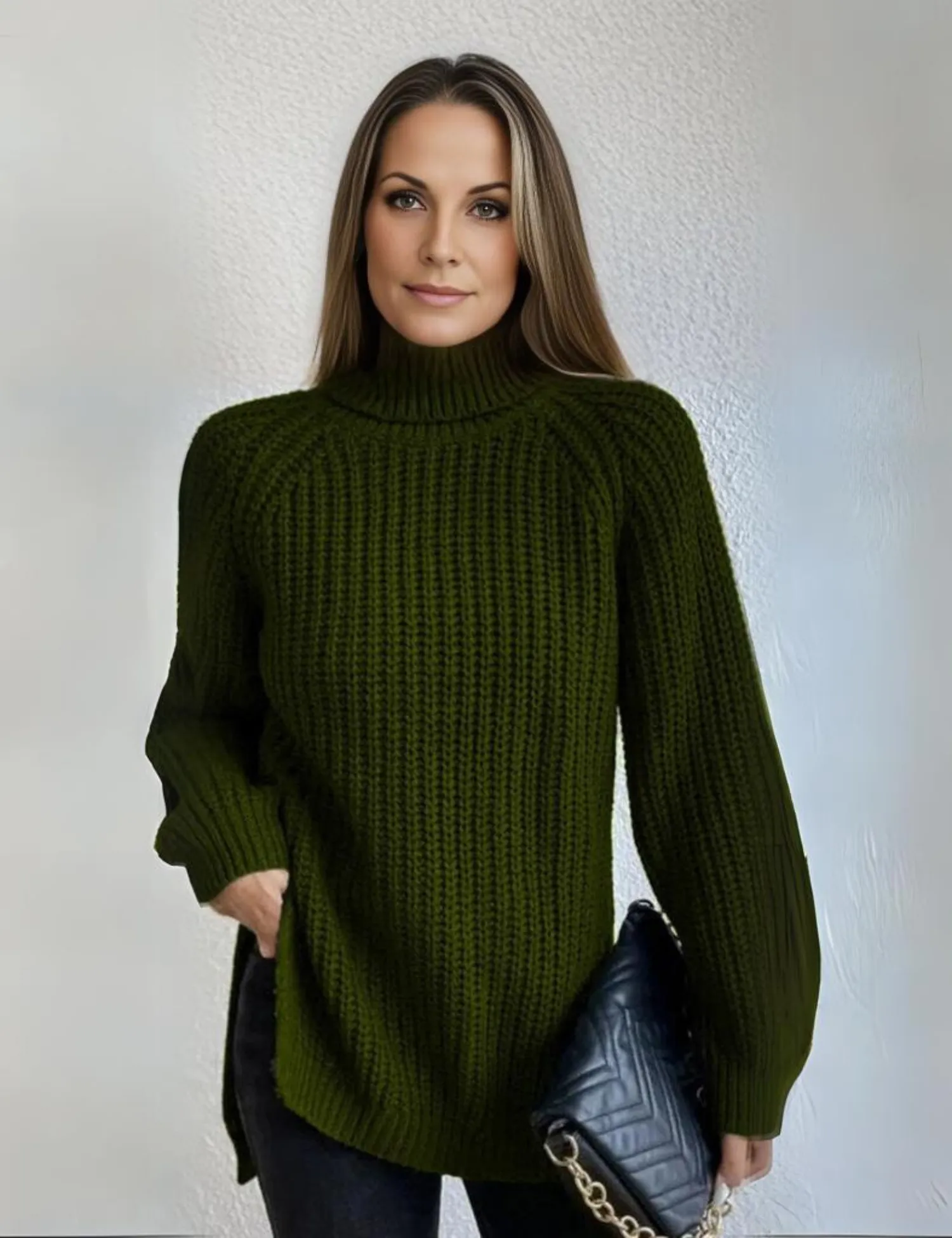 Gabriella Pullover |  Elegante Rollkragenpullover für Frauen