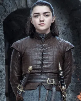Game of Thrones Arya Stark Leather Jacket