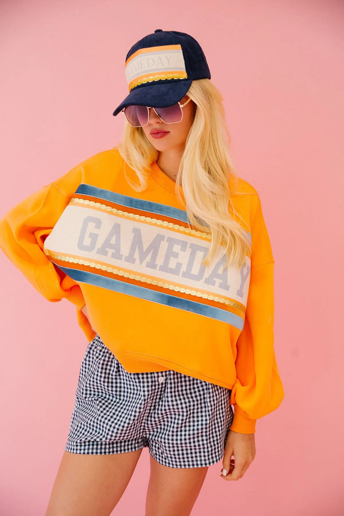 GAMEDAY ORANGE PULLOVER