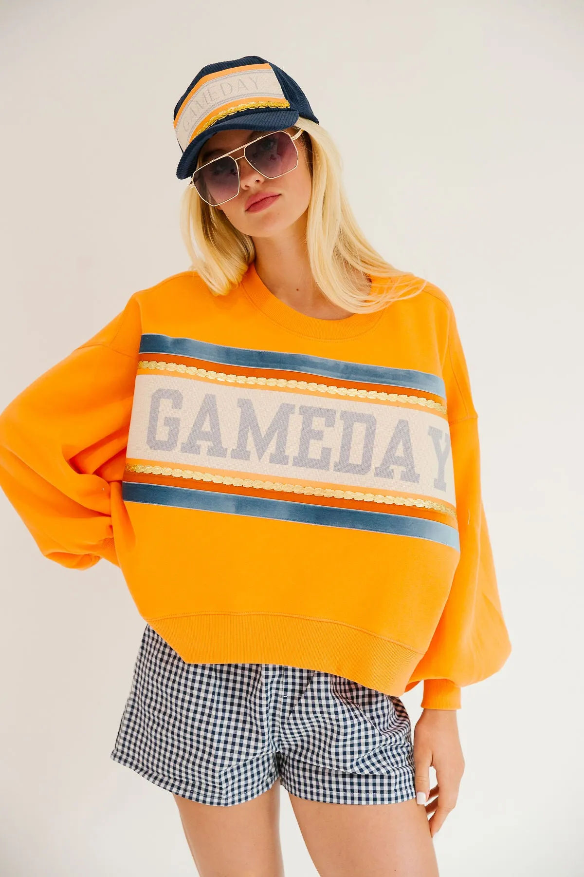 GAMEDAY ORANGE PULLOVER