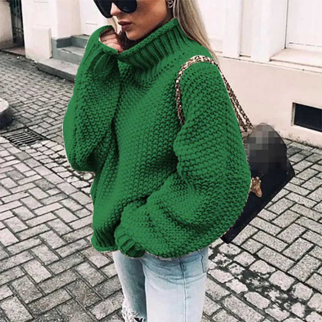 Gianna Rollkragenpullover | Superweicher, warmer Oversized-Pullover für Damen