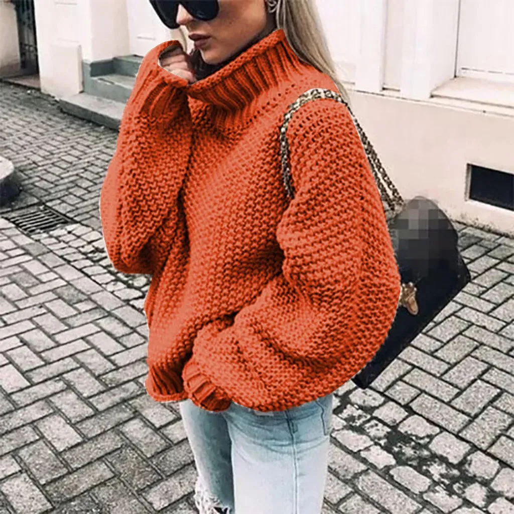 Gianna Rollkragenpullover | Superweicher, warmer Oversized-Pullover für Damen