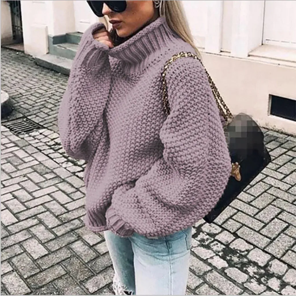 Gianna Rollkragenpullover | Superweicher, warmer Oversized-Pullover für Damen