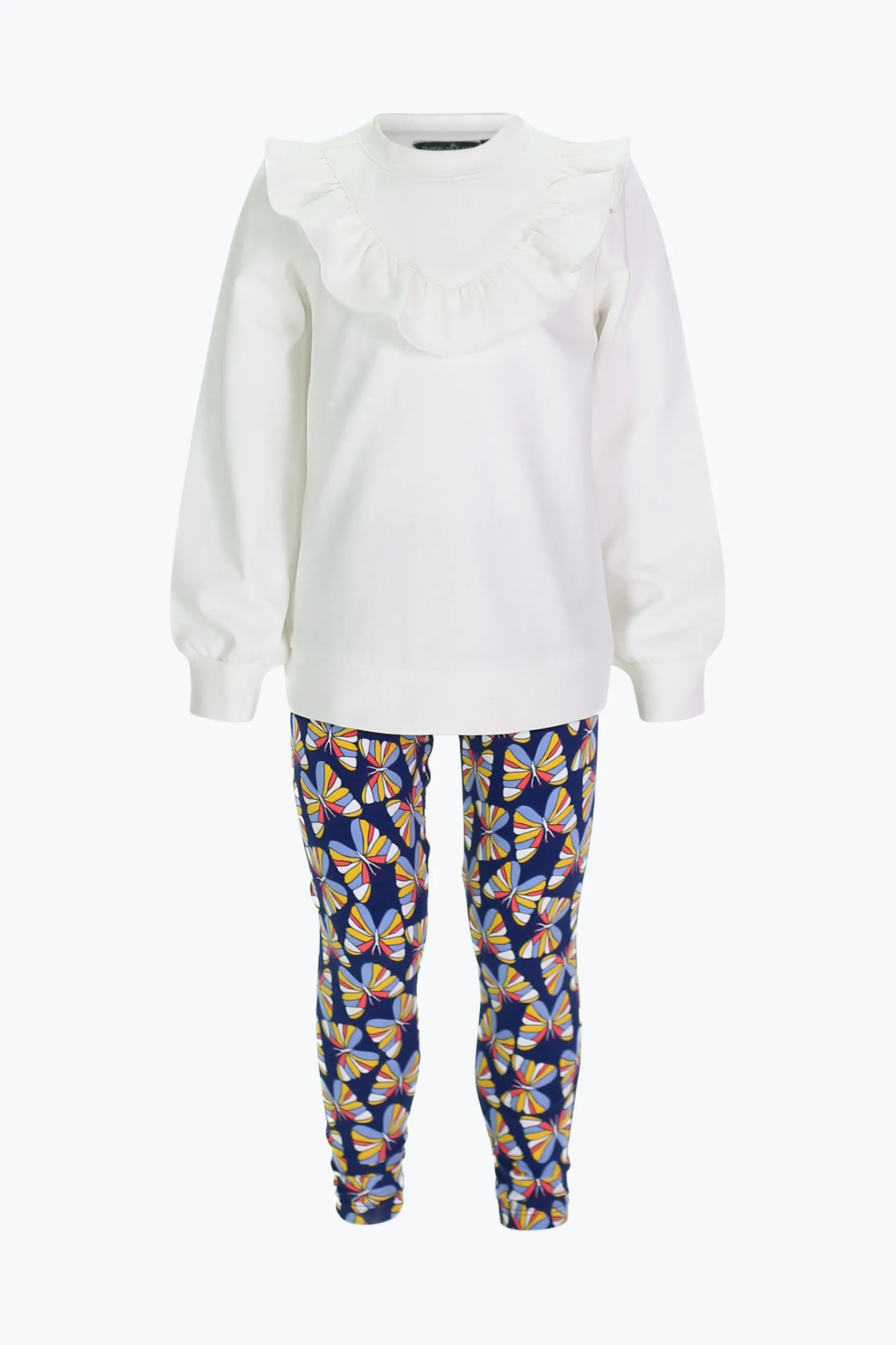 Girls Rue Pullover in Cream
