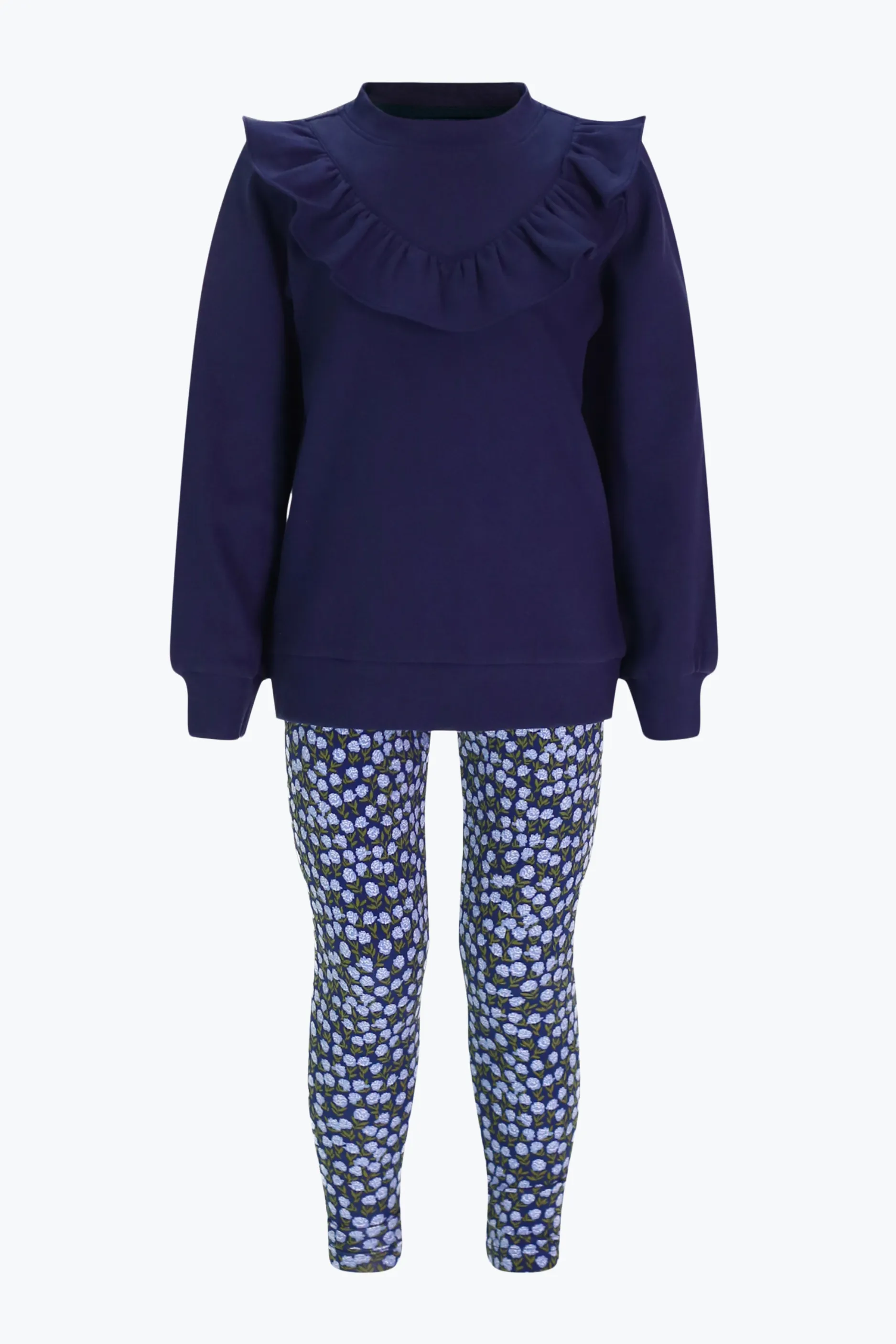 Girls Rue Pullover in Navy