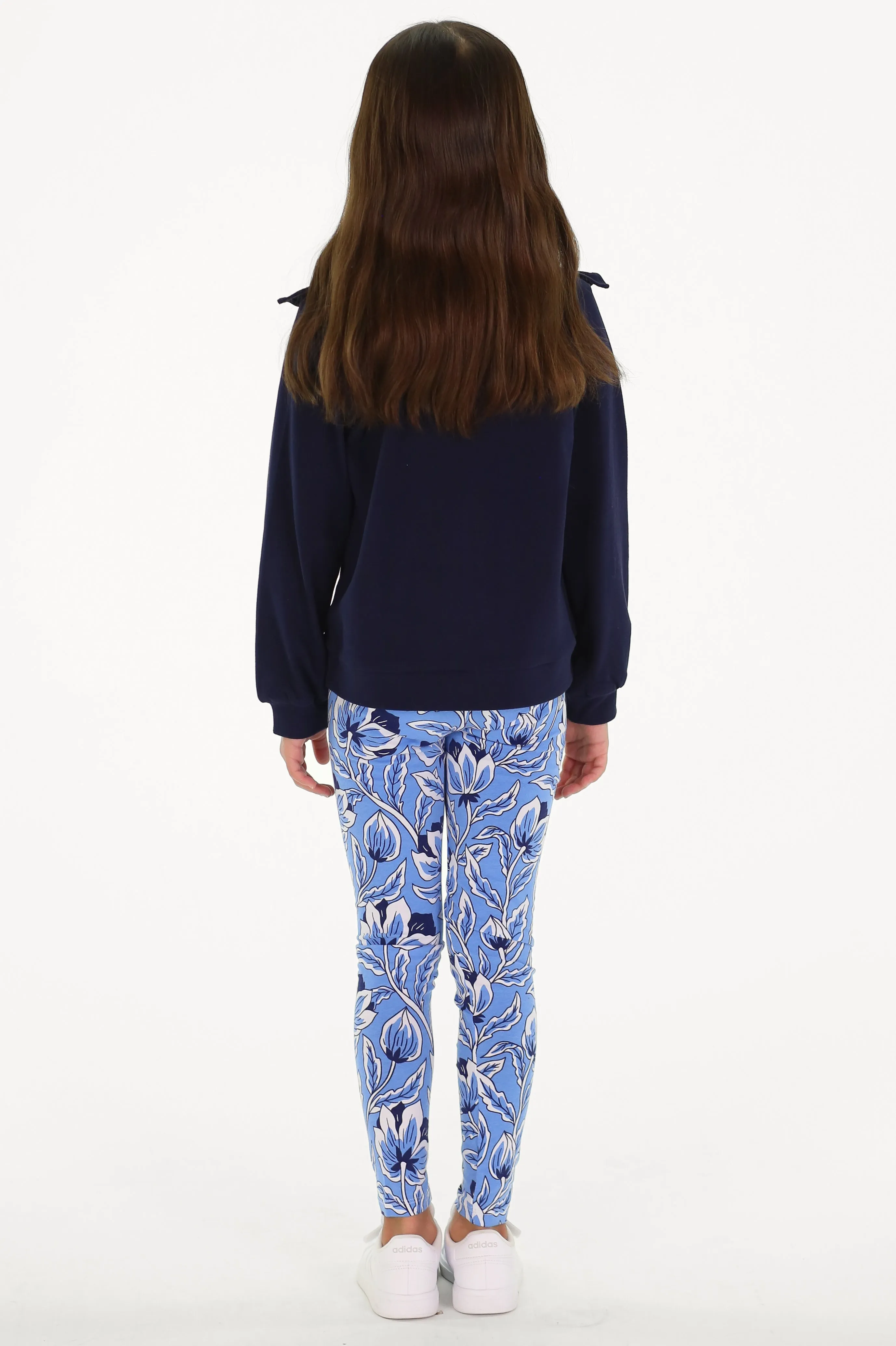 Girls Rue Pullover in SuperSoft Navy