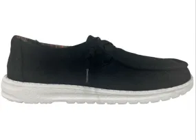 Gypsy Jazz Black Faux Suede Candice Sneaker