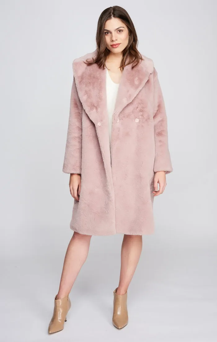 Hepburn Coat  - Dusty Pink