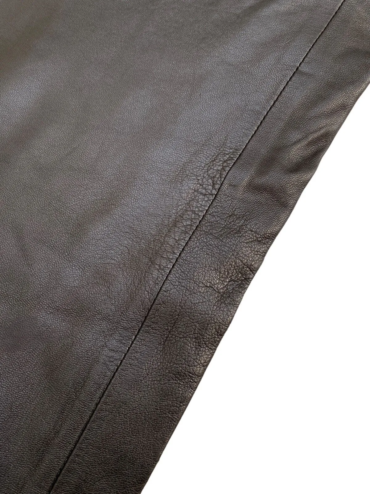 High Waist Black Leather Pants Biker Leather Pants