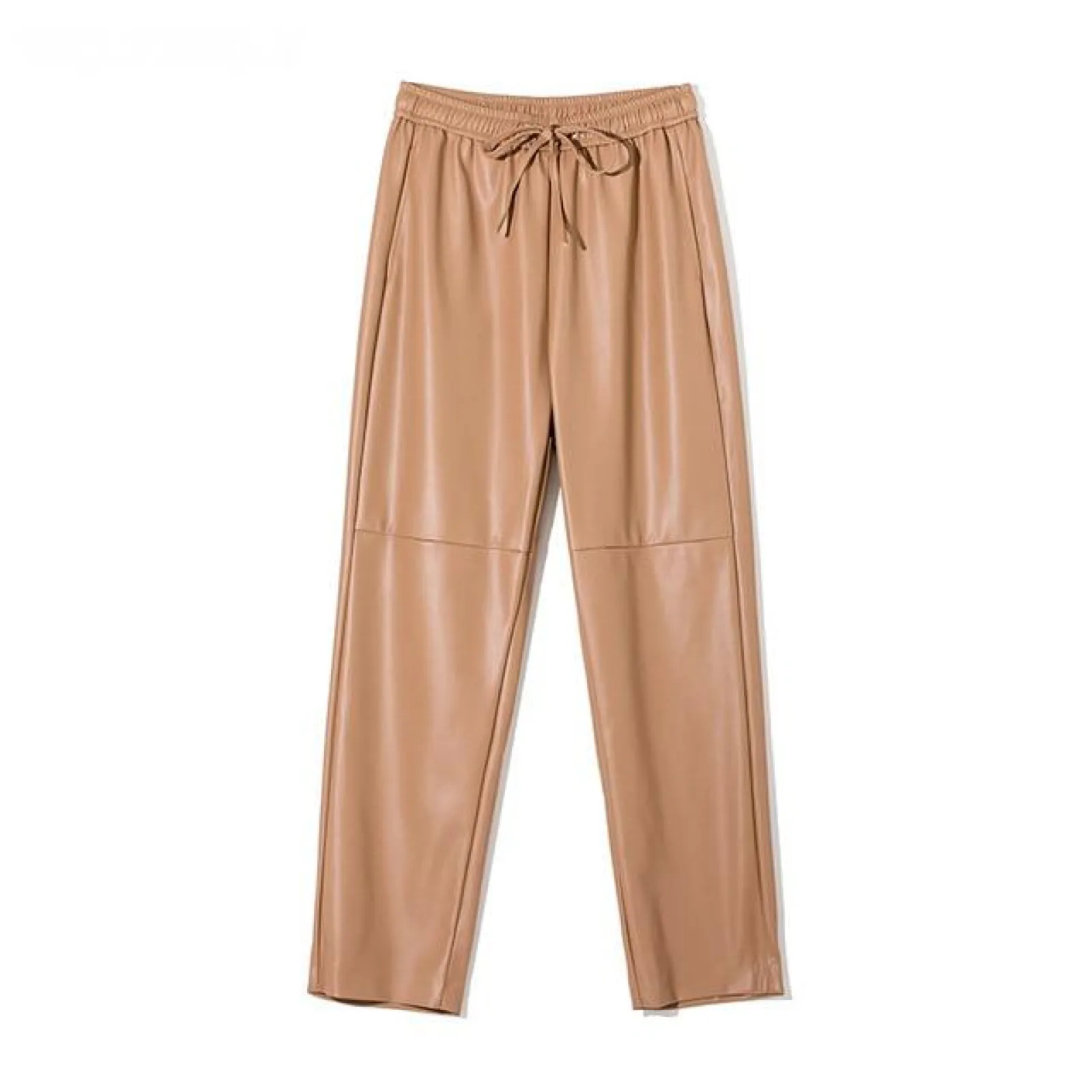 High Waist Leather Pants