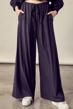 High Waist Wide Leg Pant