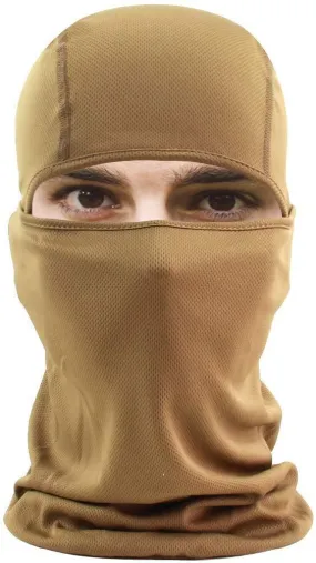 hikevalley Balaclava Face Mask Adjustable Windproof UV Protection Hood