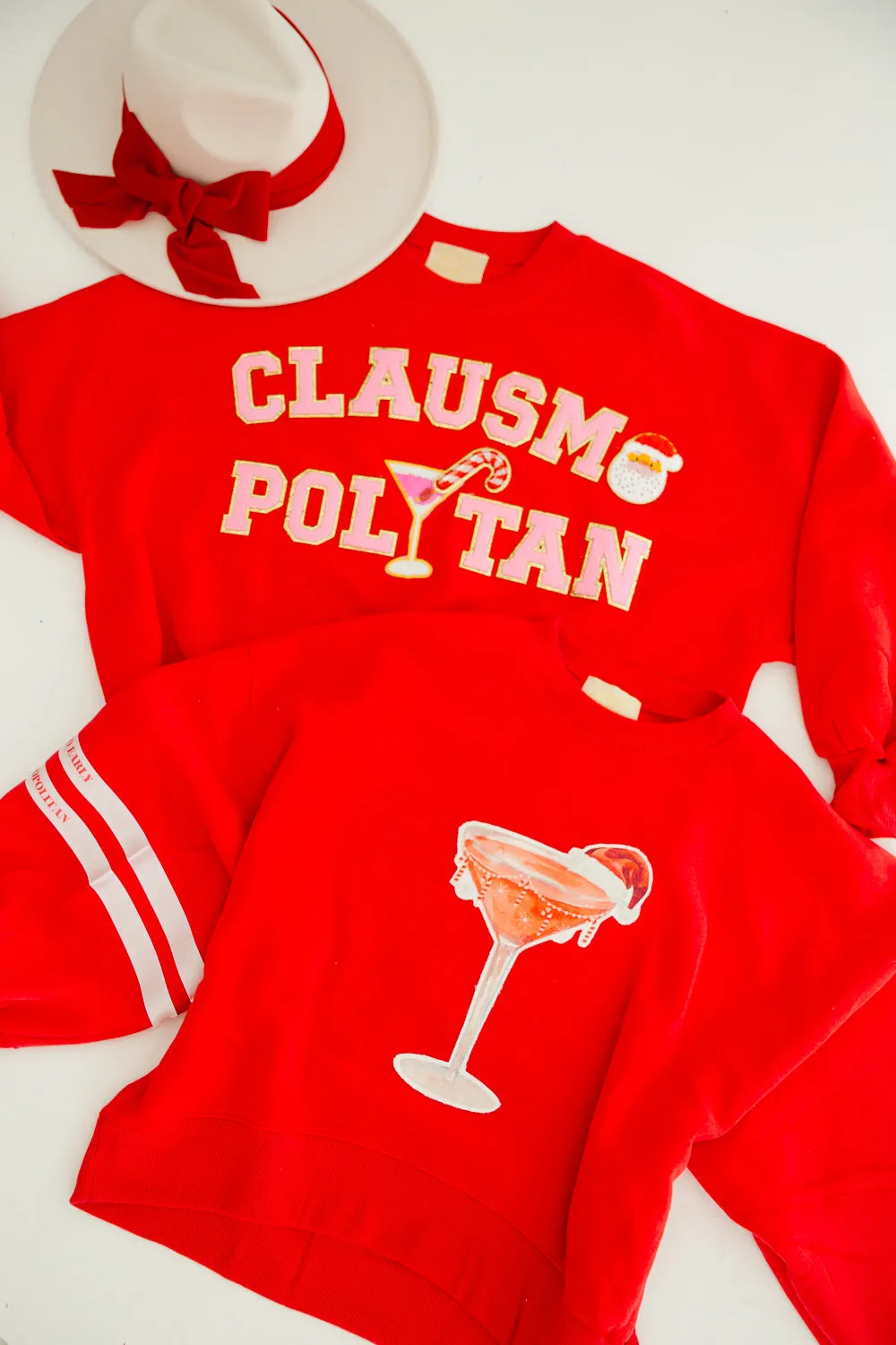 HOLIDAY CHEERS RED PULLOVER