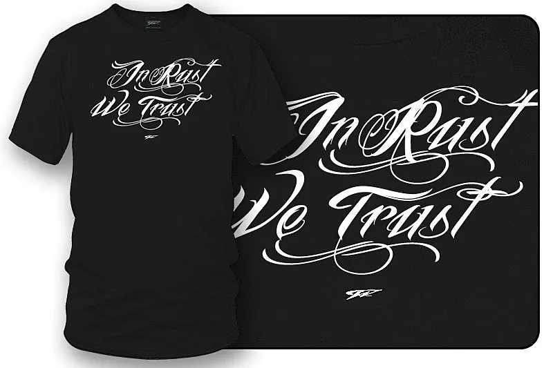 In Rust we trust, Muscle car shirts, Old Car Shirt - Wicked Metal