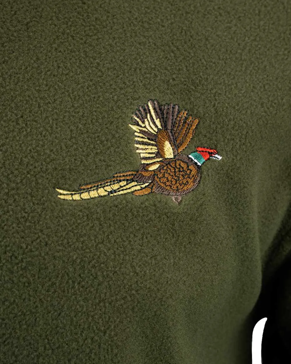 Jack Pyke Pheasant Motif Fleece Pullover