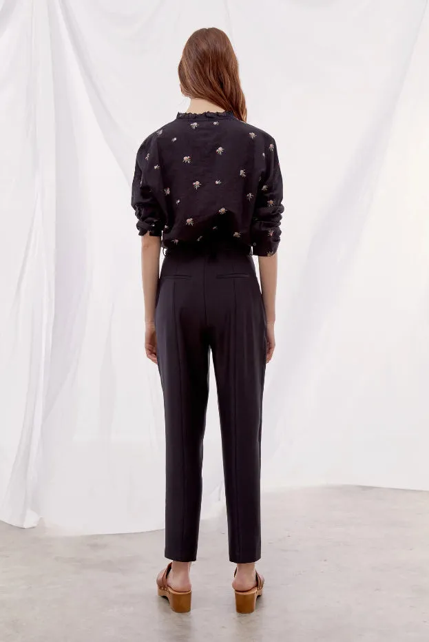 JUSTINE FLUID HIGH WAIST TROUSERS