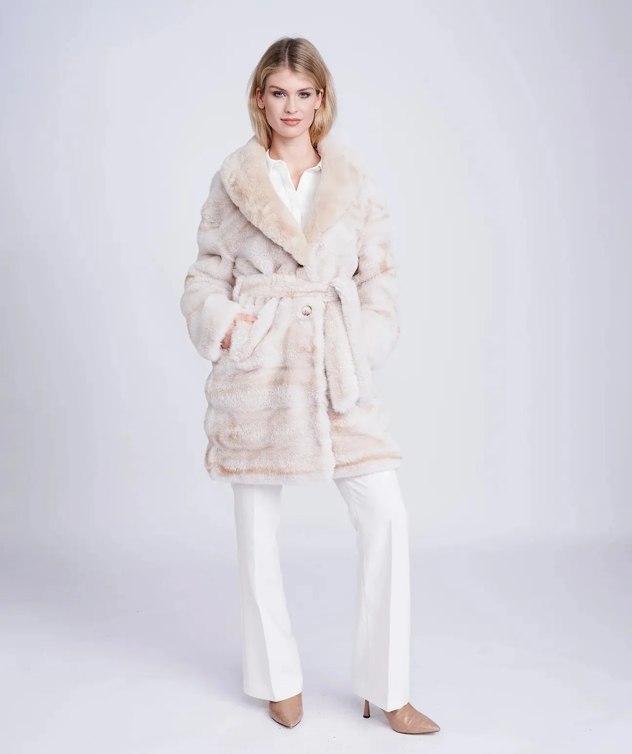 Keeva Faux Fur Coat